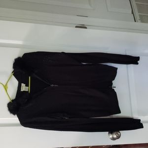 Cache Rabbit Trimmed Zip Up Hoodie